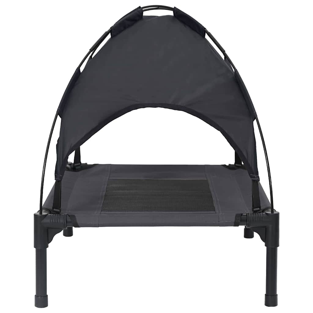 Hundebett Schwarz 76 x 62 x 70,5 cm Stahl