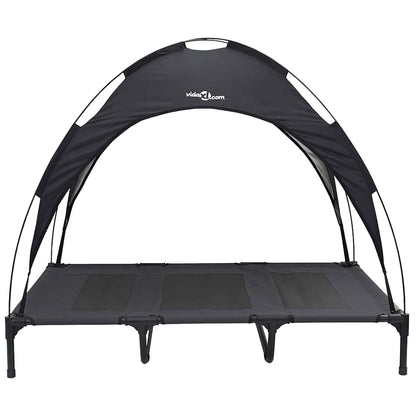 Hundebett Schwarz 122 x 93 x 106,5 cm Stahl