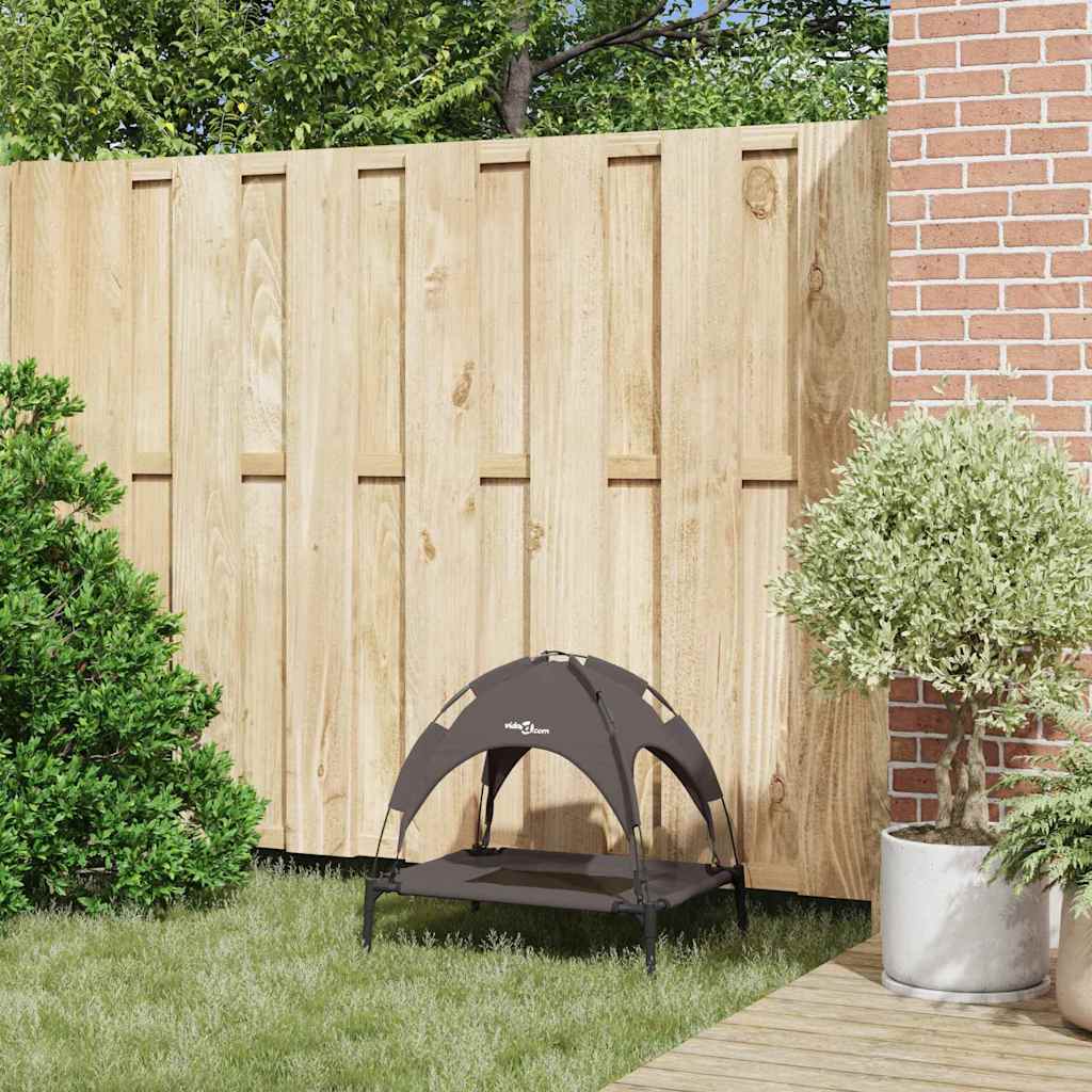 Hundebett Braun 62 x 48 x 61 cm Stahl