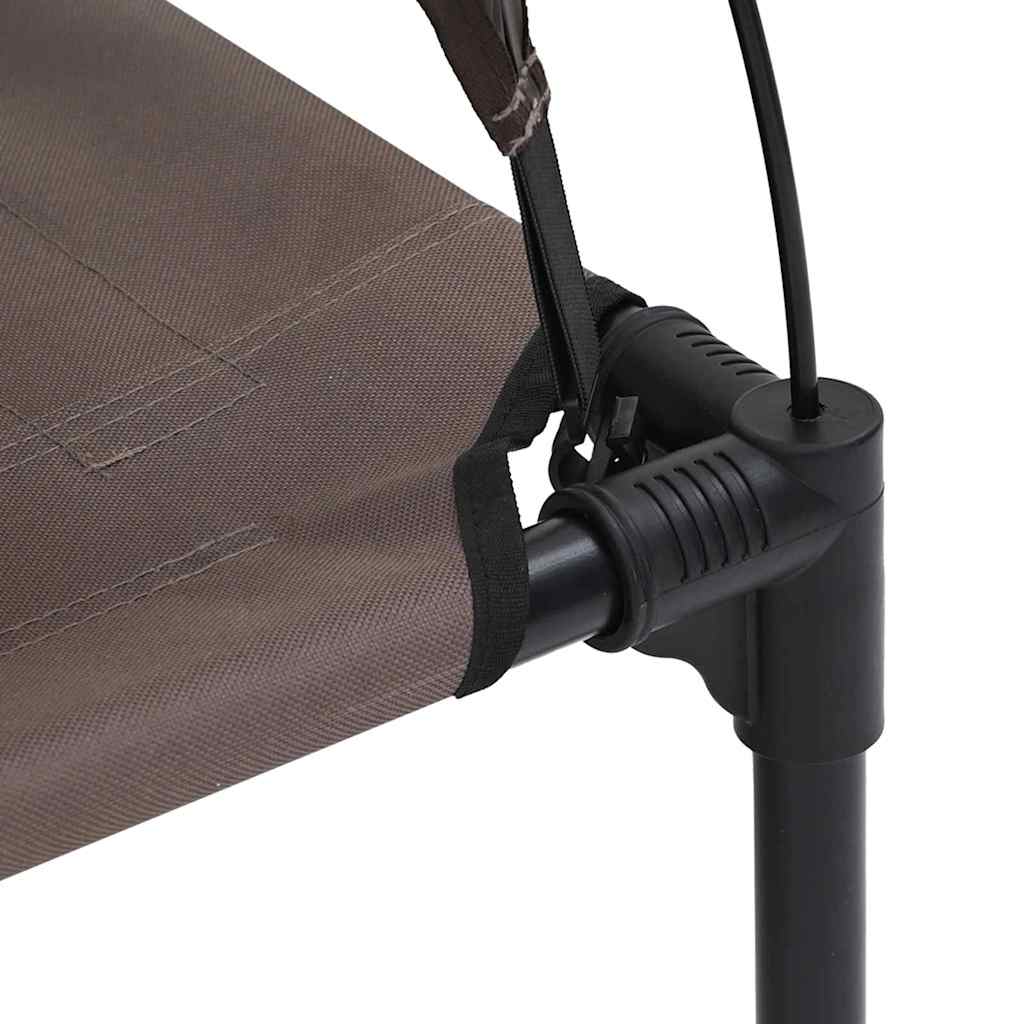 Hundebett Braun 122 x 93 x 106,5 cm Stahl