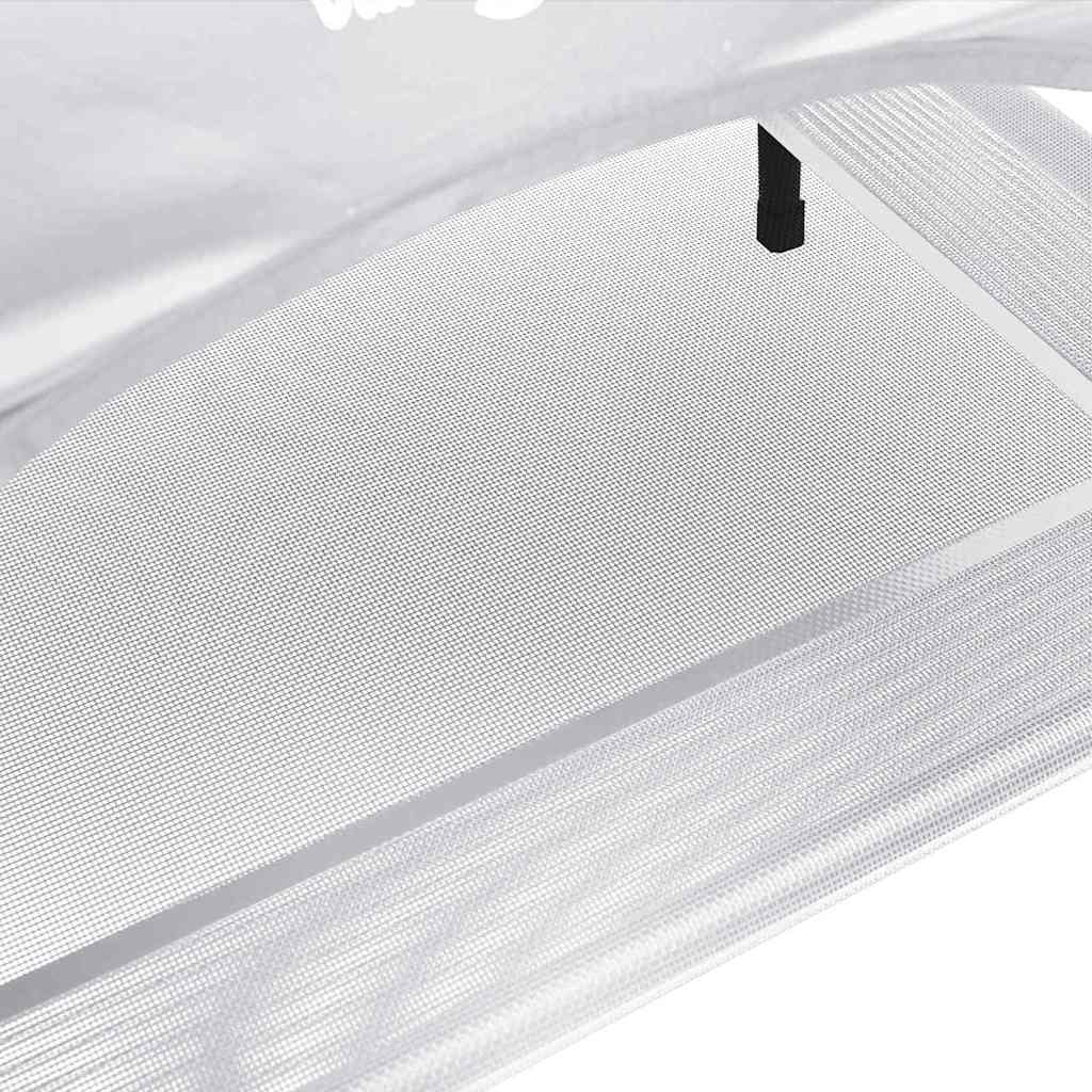 Hundebett Silber Grau 104 x 86 x 84,5 cm Stahl