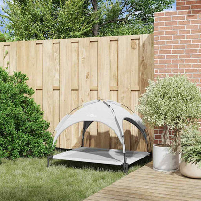 Hundebett Silber Grau 104 x 86 x 84,5 cm Stahl