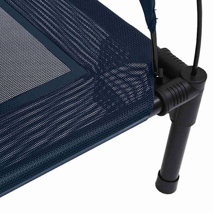 Letto per cani blu navy xl in acciaio