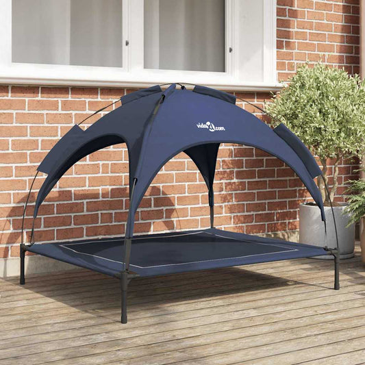 Hundebett Marineblau 104 x 86 x 84,5 cm Stahl