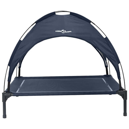 Letto per cani blu navy xl in acciaio