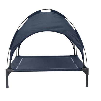 Letto per cani blu navy xl in acciaio