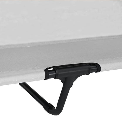 Hochgelegtes Hundebett Silber Grau 127 x 81 x 108 cm