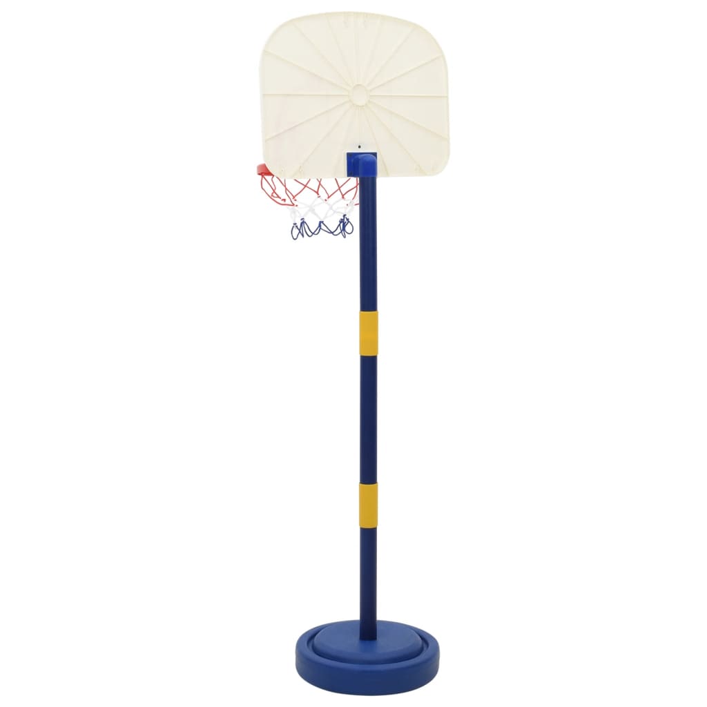 Basketballkorb mit Ständer, Ball & Pumpe Verstellbar 90/121 cm