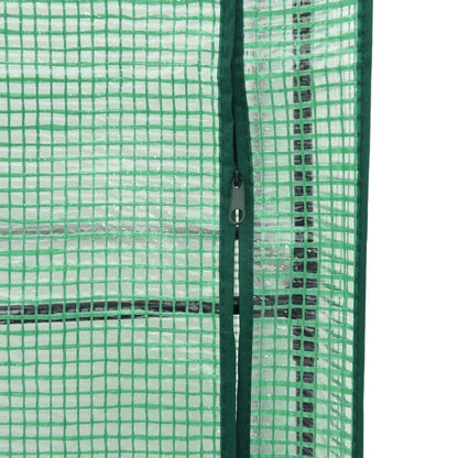 Hochbeet mit Gewächshaus-Aufsatz Rattan-Optik 160x40x153 cm