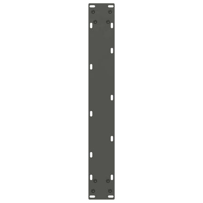 Esstischbeine U-Form 2 Stk. Anthrazit 60x(72-73) cm Stahl