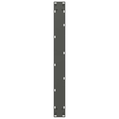 Esstischbeine U-Form 2 Stk. Anthrazit 80x(72-73) cm Stahl