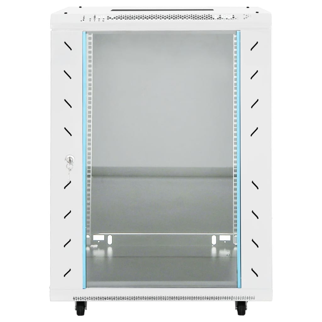 15U Netzwerkschrank 19" IP20 Grau 53x40x80 cm