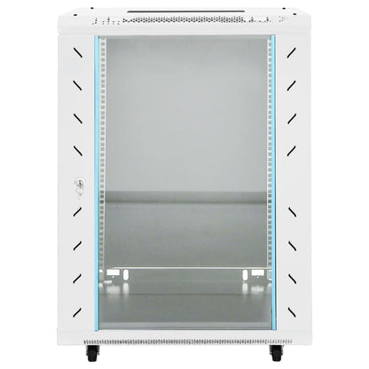 15U Netzwerkschrank 19" IP20 Grau 53x40x80 cm