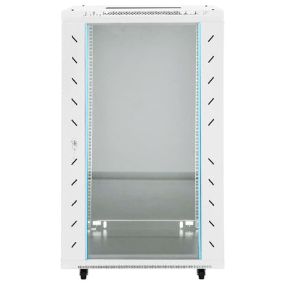 18U Netzwerkschrank 19" IP20 Grau 60x60x100 cm