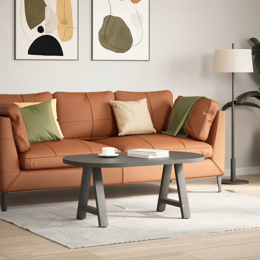 Couchtischbeine A-Form 2 Stk. Anthrazit 38x(42-43) cm Stahl