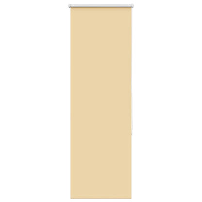 Verdunkelungsrollo Beige 40x130cm Stoffbreite 35,7 cm Polyester