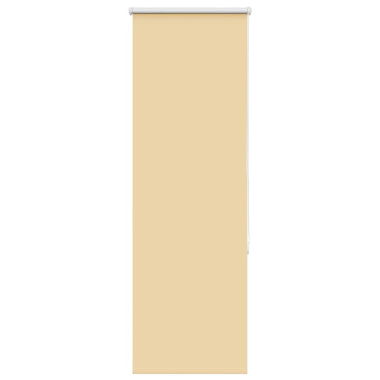 Verdunkelungsrollo Beige 40x130cm Stoffbreite 35,7 cm Polyester