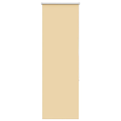 Verdunkelungsrollo Beige 55x130cm Stoffbreite 50,7 cm Polyester