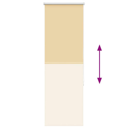 Verdunkelungsrollo Beige 40x150cm Stoffbreite 35,7 cm Polyester