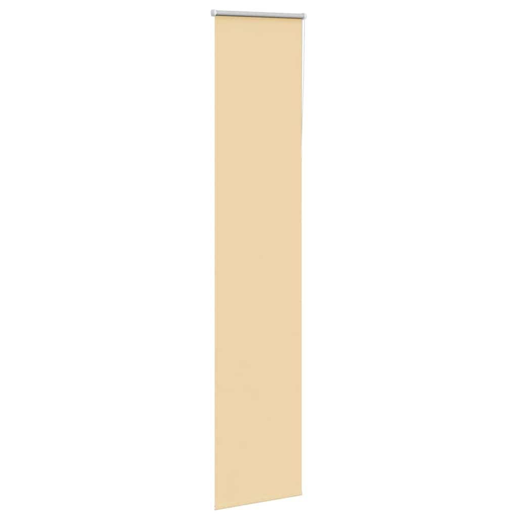 Verdunkelungsrollo Beige 40x210cm Stoffbreite 35,7 cm Polyester