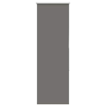 Verdunkelungsrollo Grau 40x130 cm Stoffbreite 35,7 cm Polyester