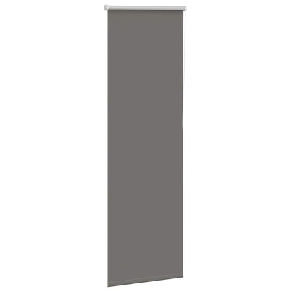 Verdunkelungsrollo Grau 40x130 cm Stoffbreite 35,7 cm Polyester