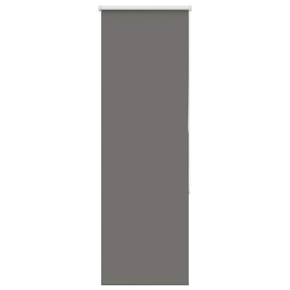 Verdunkelungsrollo Grau 55x130 cm Stoffbreite 50,7 cm Polyester