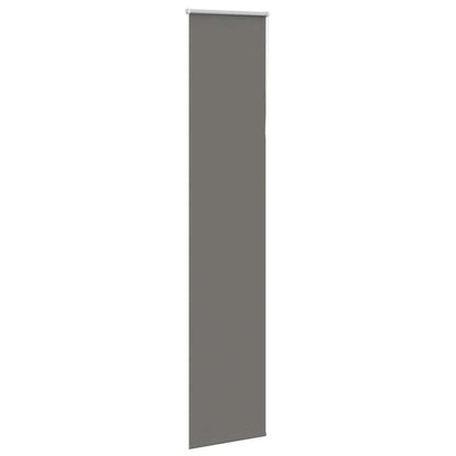 Verdunkelungsrollo Grau 40x210 cm Stoffbreite 35,7 cm Polyester