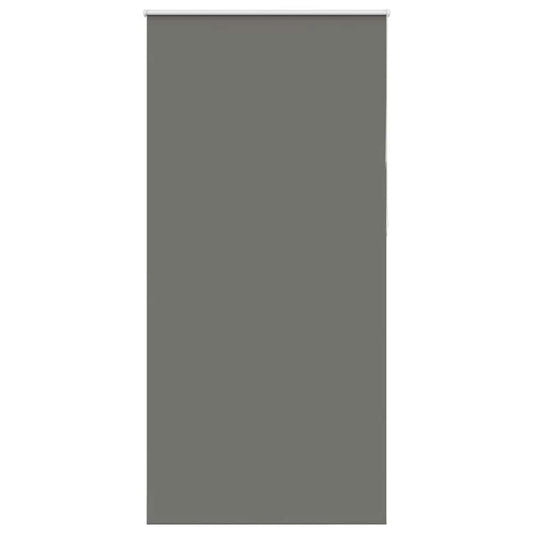 Verdunkelungsrollo Grau 90x210 cm Stoffbreite 85,7 cm Polyester