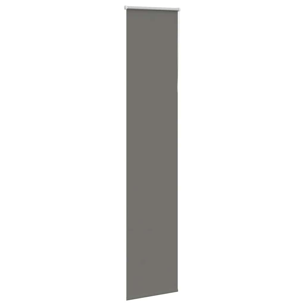 Verdunkelungsrollo Grau 40x230 cm Stoffbreite 35,7 cm Polyester