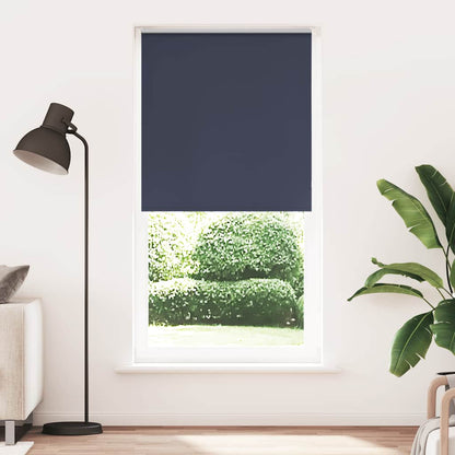 Verdunkelungsrollo Marineblau 90x210cm Stoffbreite 85,7 cm