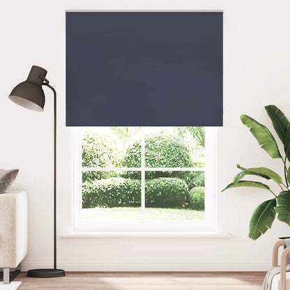 Verdunkelungsrollo Marineblau 150x210 cm Stoffbreite 146,6 cm