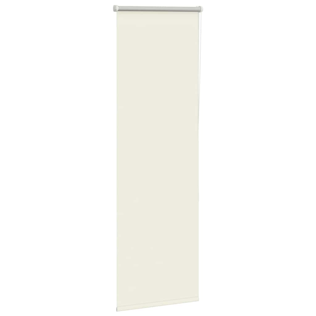 Verdunkelungsrollo Cremeweiß 40x175cm Stoffbreite 35,7 cm