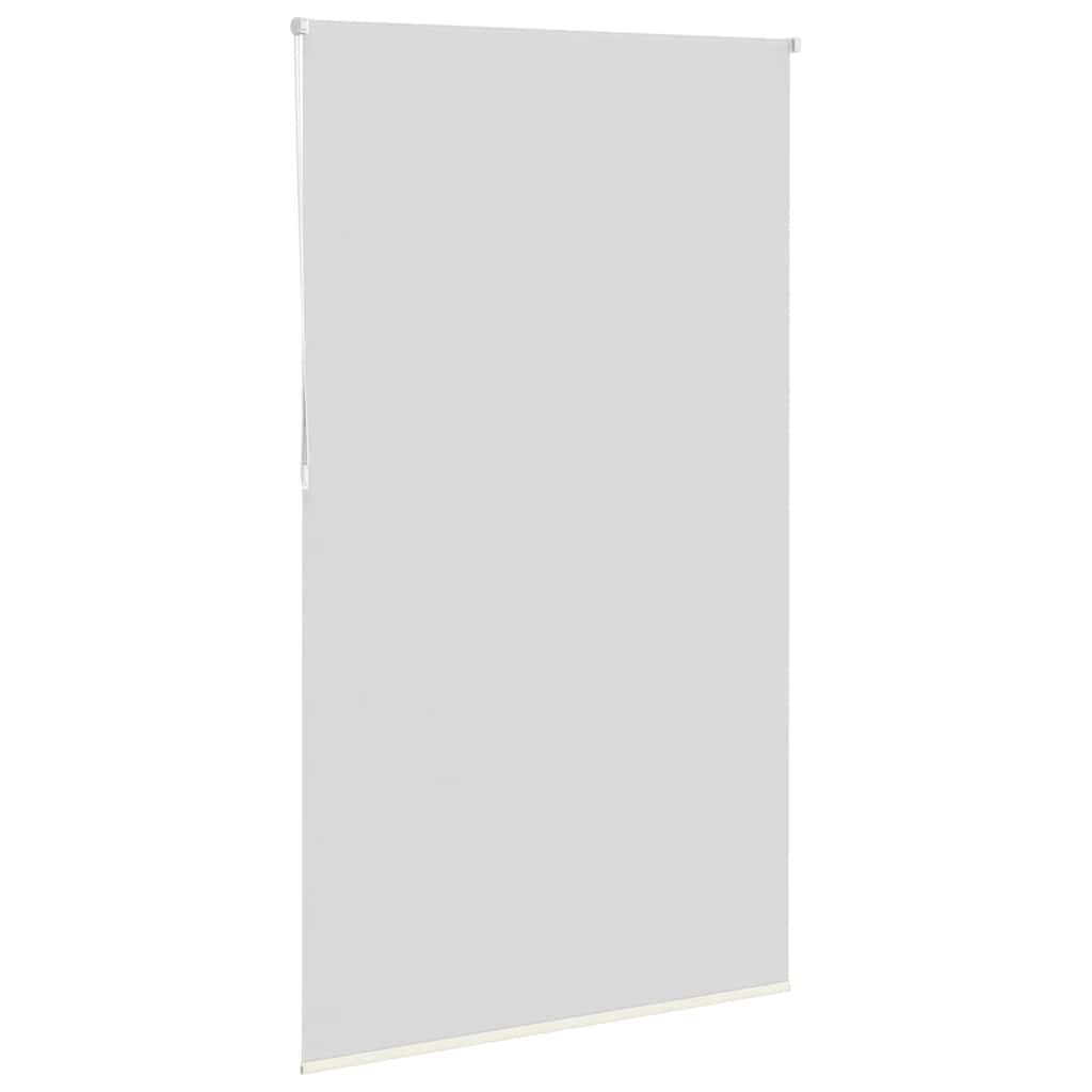 Verdunkelungsrollo Cremeweiß 125x230cm Stoffbreite 121,6cm