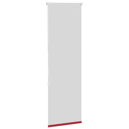 Verdunkelungsrollo Rot 40x130 cm Stoffbreite 35,7 cm Polyester