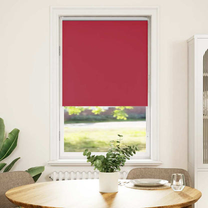 Verdunkelungsrollo Rot 70x130 cm Stoffbreite 65,7 cm Polyester