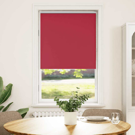 Verdunkelungsrollo Rot 80x130 cm Stoffbreite 75,7 cm Polyester