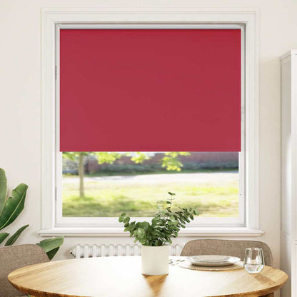 Verdunkelungsrollo Rot 95x130 cm Stoffbreite 90,7 cm Polyester