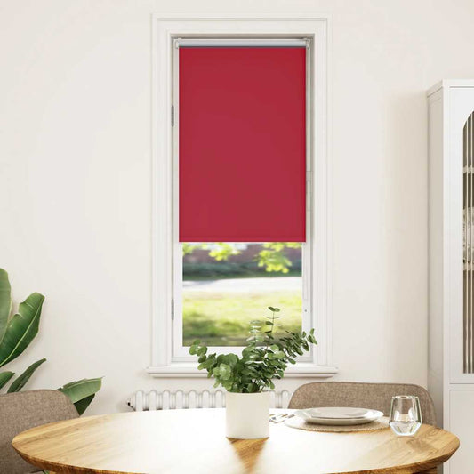 Verdunkelungsrollo Rot 40x150cm Stoffbreite 35,7cm Polyester