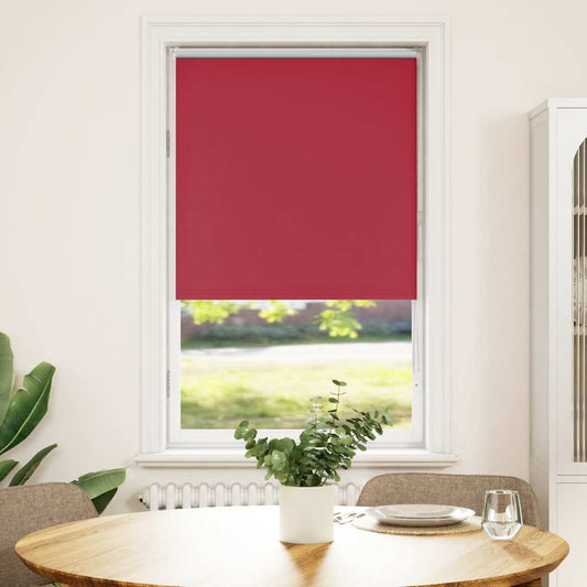 Verdunkelungsrollo Rot 65x150 cm Stoffbreite 60,7 cm Polyester