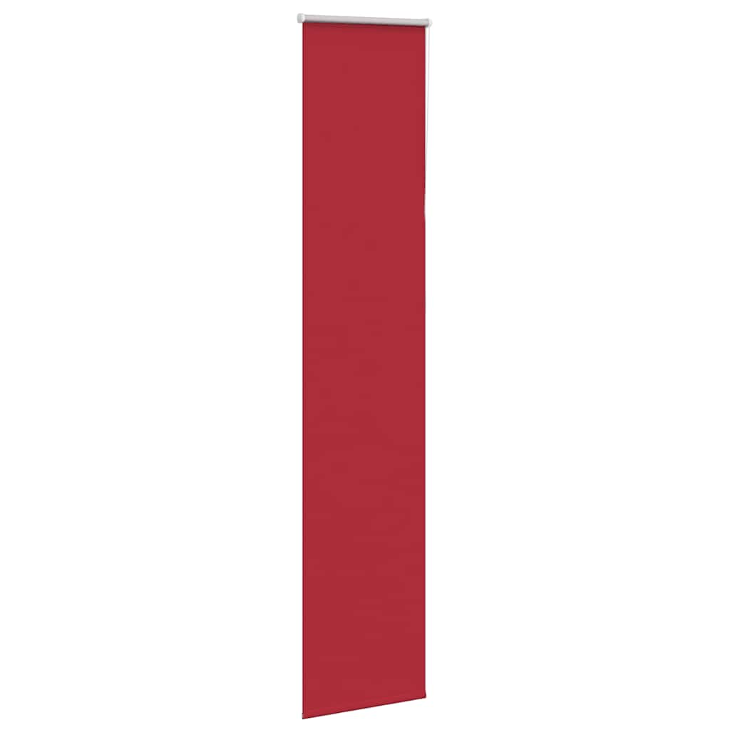 Verdunkelungsrollo Rot 40x210 cm Stoffbreite 35,7 cm Polyester