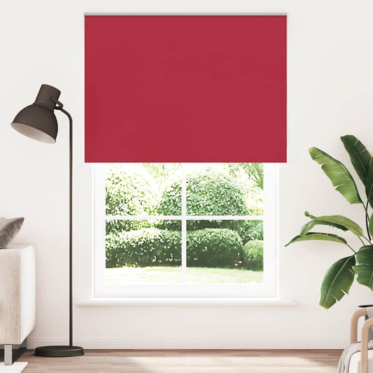 Verdunkelungsrollo Rot 145x210cm Stoffbreite 141,6cm Polyester