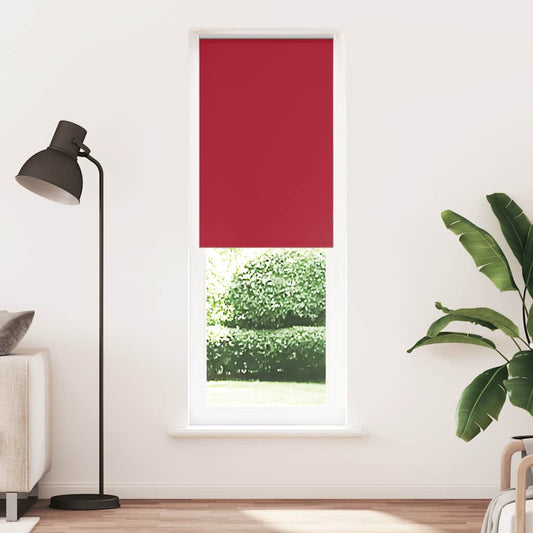 Verdunkelungsrollo Rot 65x230 cm Stoffbreite 60,7 cm Polyester