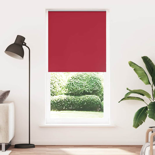 Verdunkelungsrollo Rot 90x230 cm Stoffbreite 85,7 cm Polyester