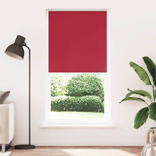 Verdunkelungsrollo Rot 95x230 cm Stoffbreite 90,7 cm Polyester