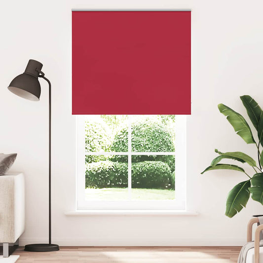 Verdunkelungsrollo Rot 120x230cm Stoffbreite 116,6cm Polyester