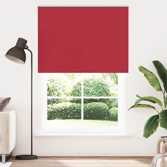 Verdunkelungsrollo Rot 155x230cm Stoffbreite 151,6cm Polyester