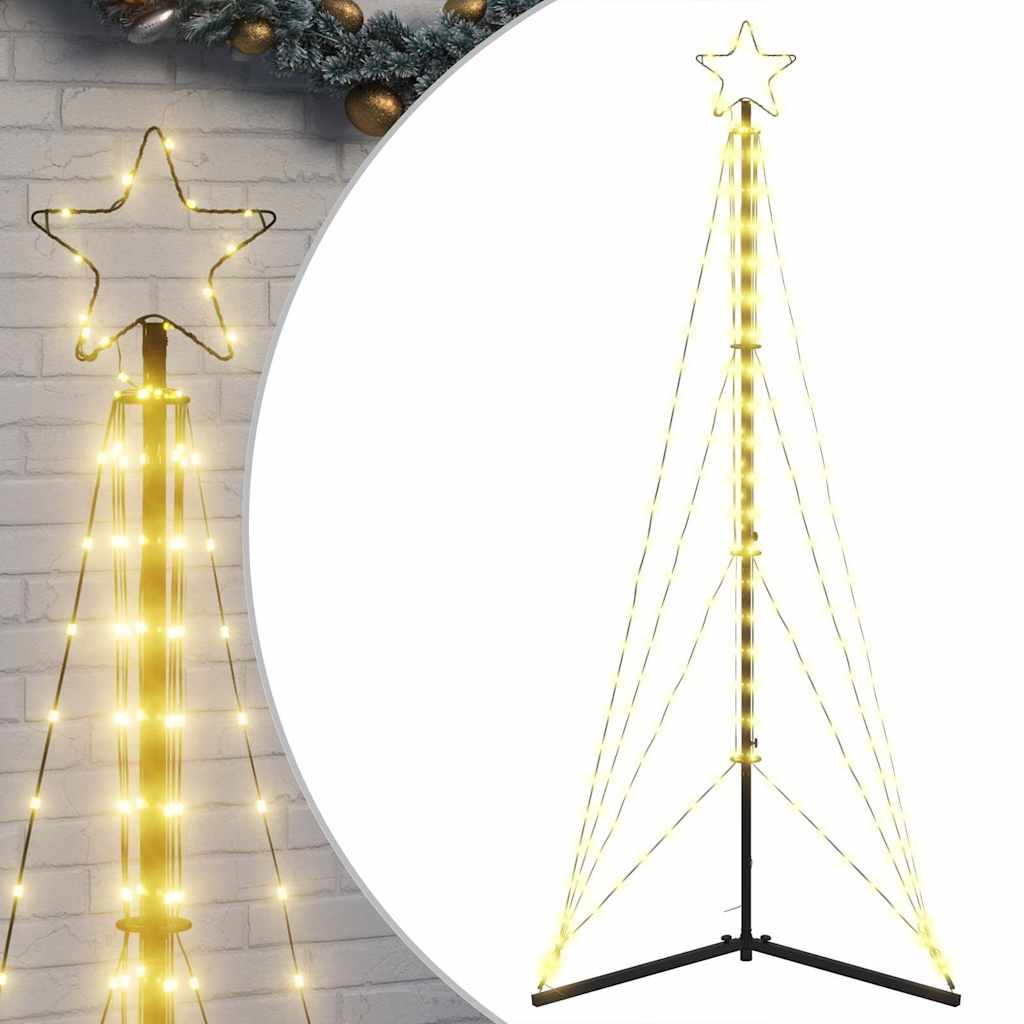 LED Weihnachtsbaum 363 LEDs Warmweiß 182 cm