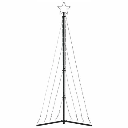 Weihnachtsbaum-Beleuchtung 339 LEDs Kaltweiß 182 cm