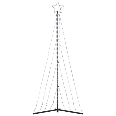 Weihnachtsbaum-Beleuchtung 339 LEDs Kaltweiß 182 cm